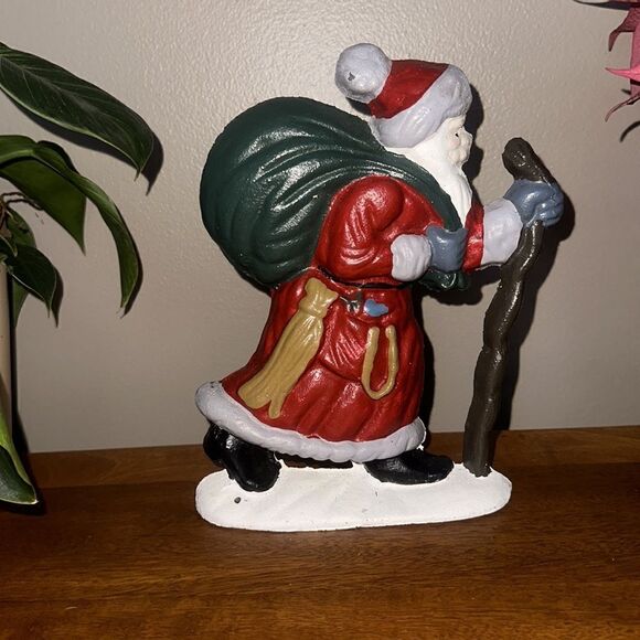 Santa Iron Doorstop! - Picture 5 of 7